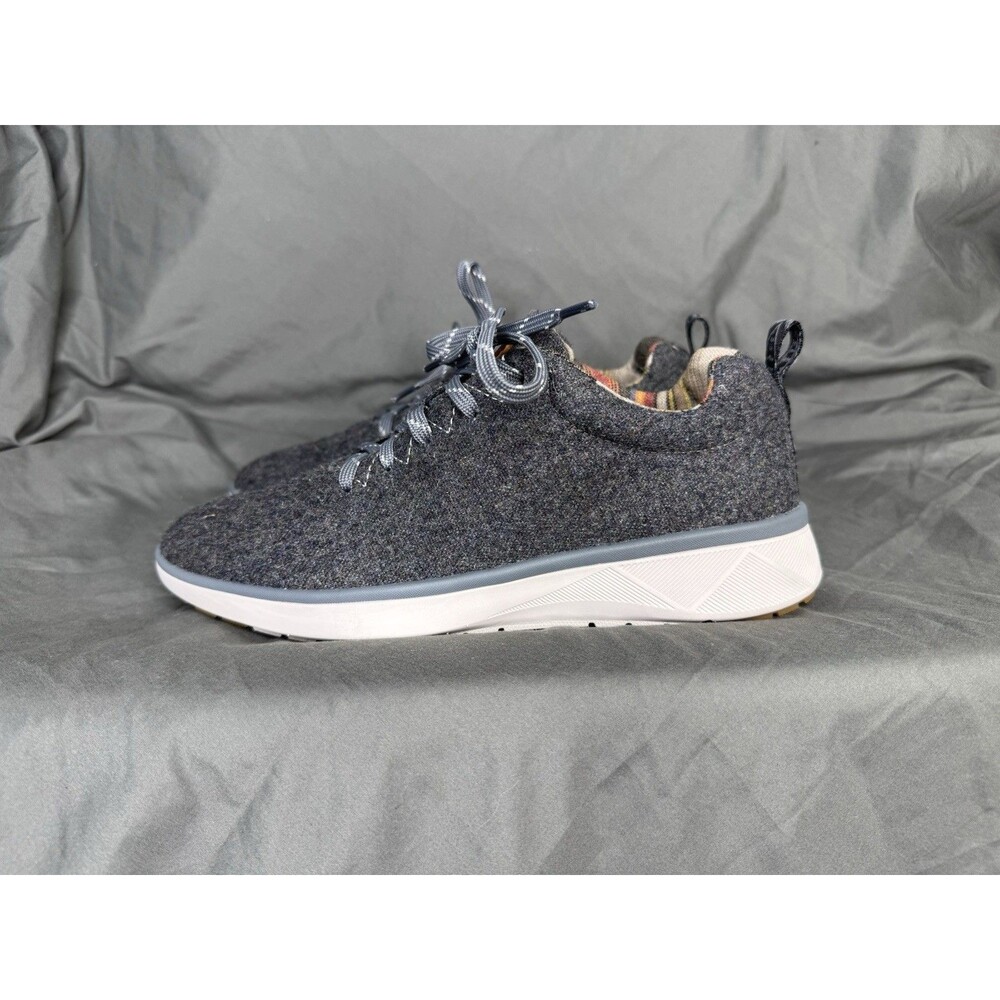 NWOB Pendleton Womens Gray Vibram Sole Wool Water Resistant Sneakers Shoes Sz 8